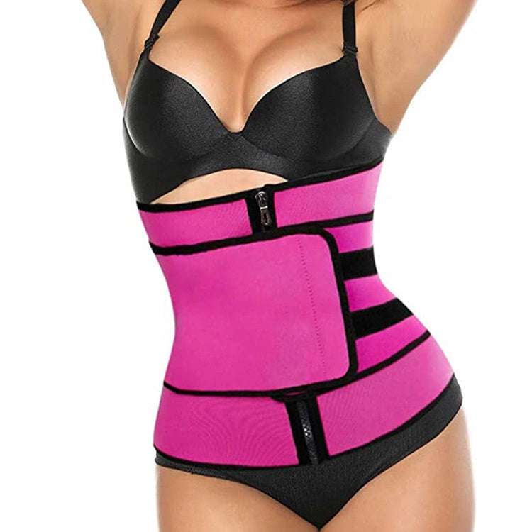Women's Waist Trainer Shapewear with 2-3 Belts for Slimming and Workout