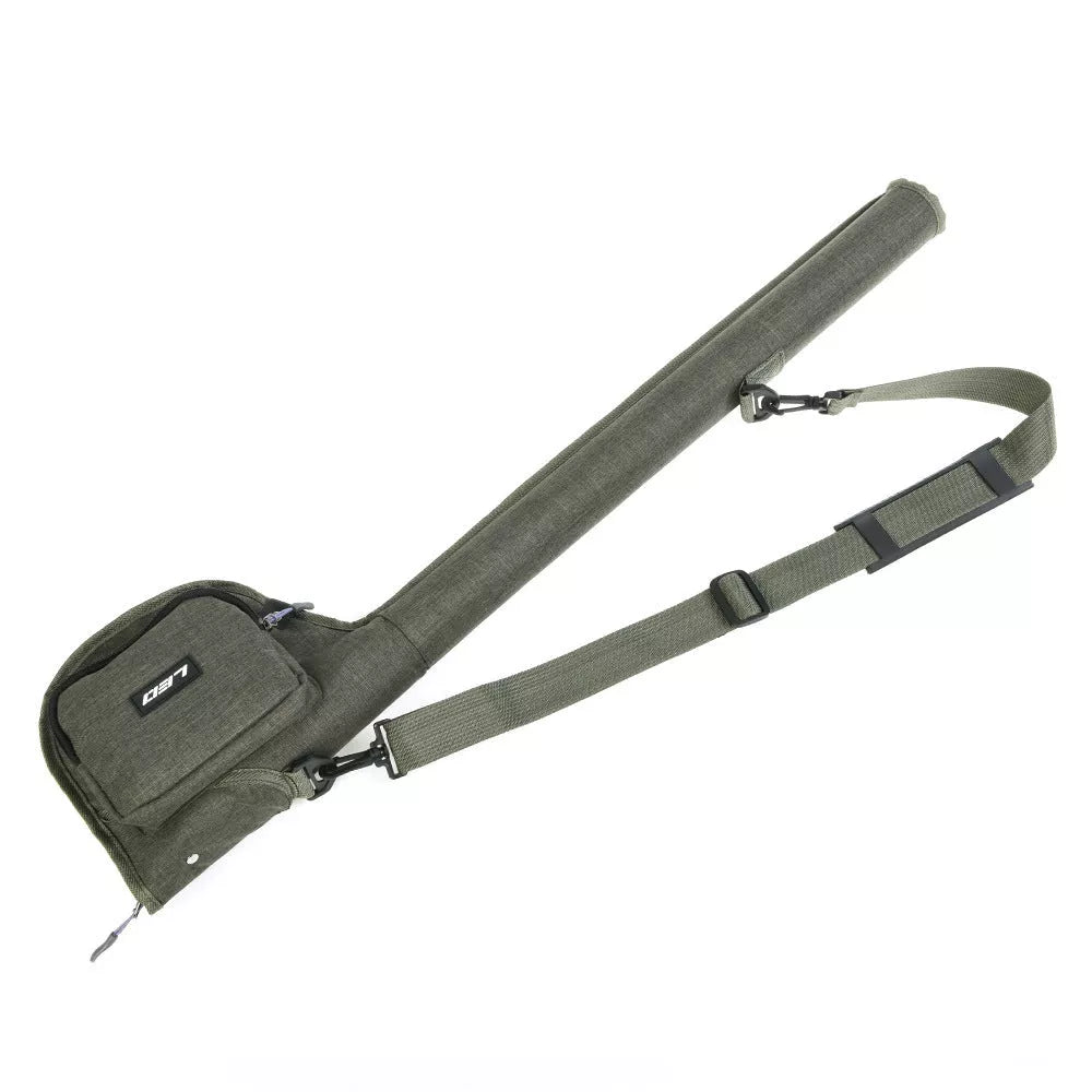Leisure Canvas Fishing Rod Bag Portable in Green
