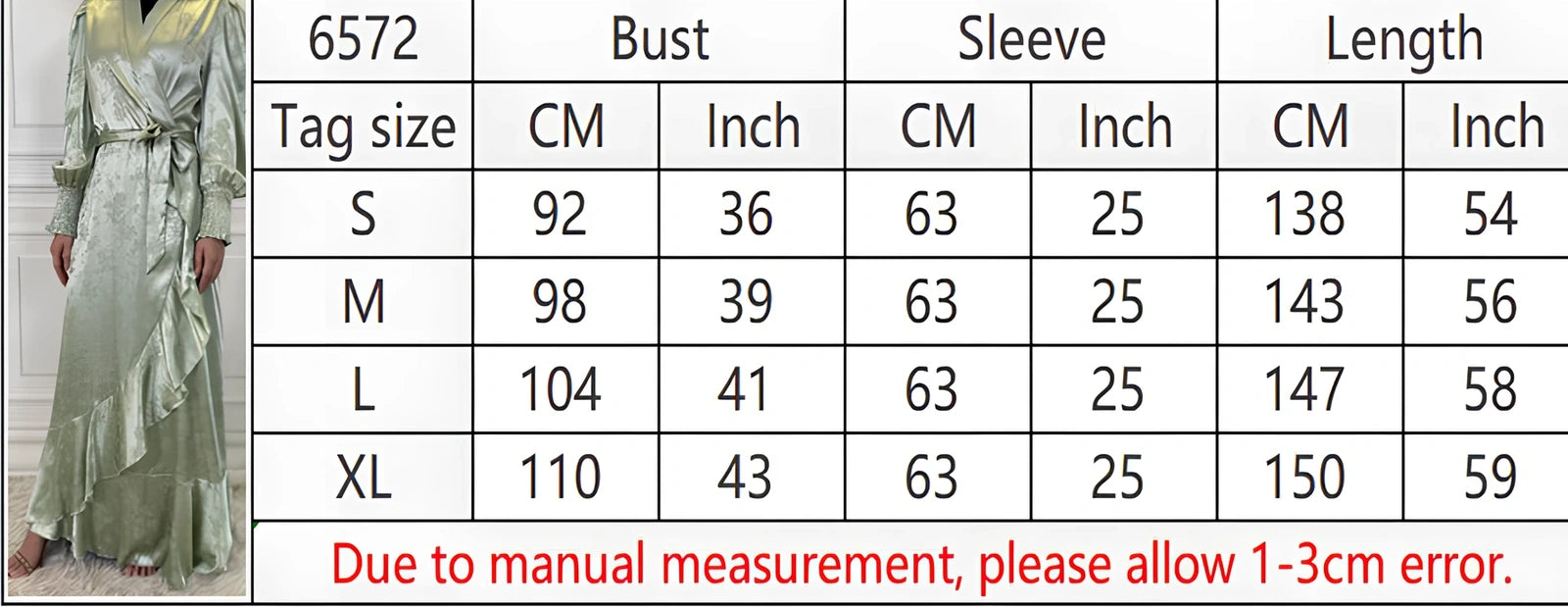 Women's patchwork Muslim dress with satin printing in green, black, pink, gold, or apricot colours