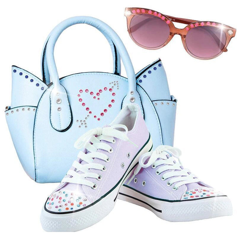 Bling Nail Drill Tool Diamond Supplement Set with 180 Gems