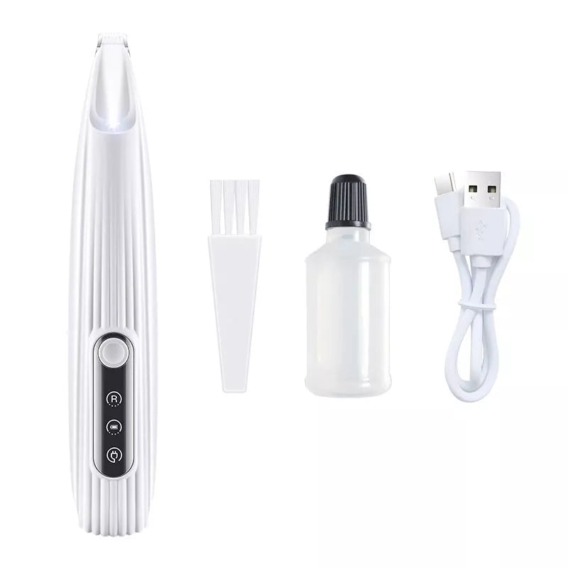 LED Light Pet Hair Clipper for Safe and Efficient Grooming