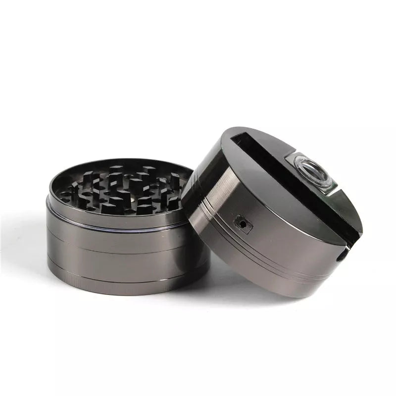 The Swifty Grinder: Zinc Alloy Tobacco Grinder with Ergonomic Design