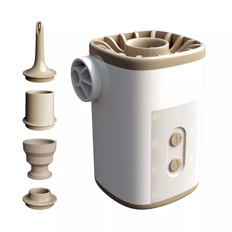 Portable Mini Motor Pump for Outdoor Camping with 3600mAh Battery