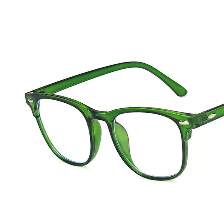Retro Rivet Anti-blue Light Glasses in Multiple Frame Colors