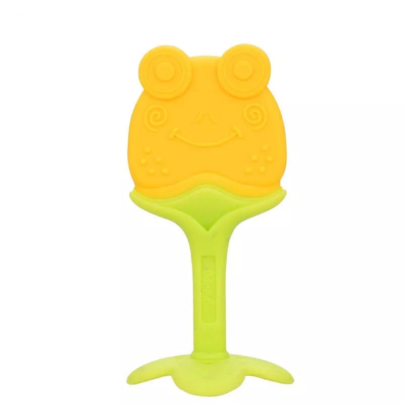 Food Grade Silicone Baby Banana Teether Toy for Gum Relief
