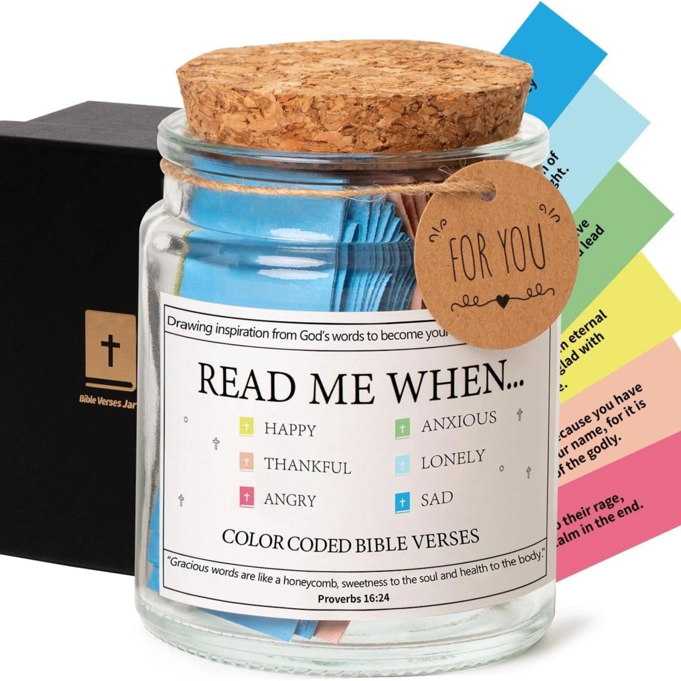 Bible Verses In A Jar 90 Verses Glass Container