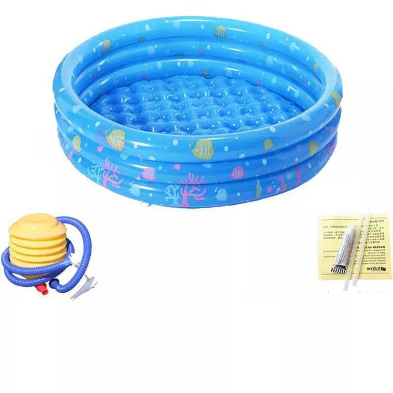 Inflatable Sea Ball Pool for Kids with Air Pump