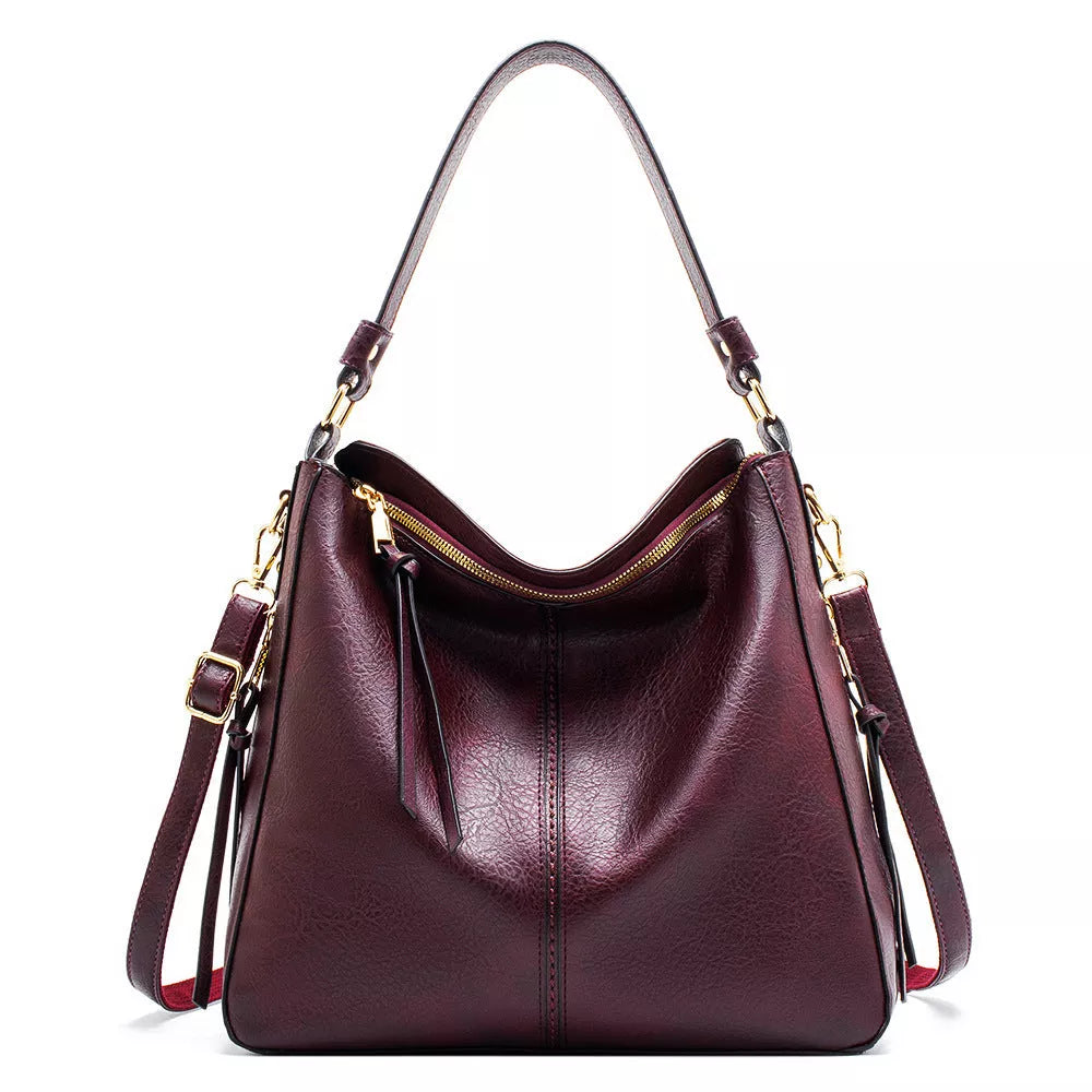 Hobo Bags for Women: High Capacity Crossbody Shoulder Bag in PU Material