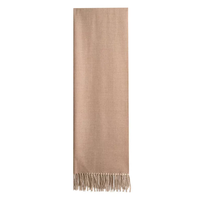 Double-sided Artificial Australian Wool Scarf Shawl in Various Colors