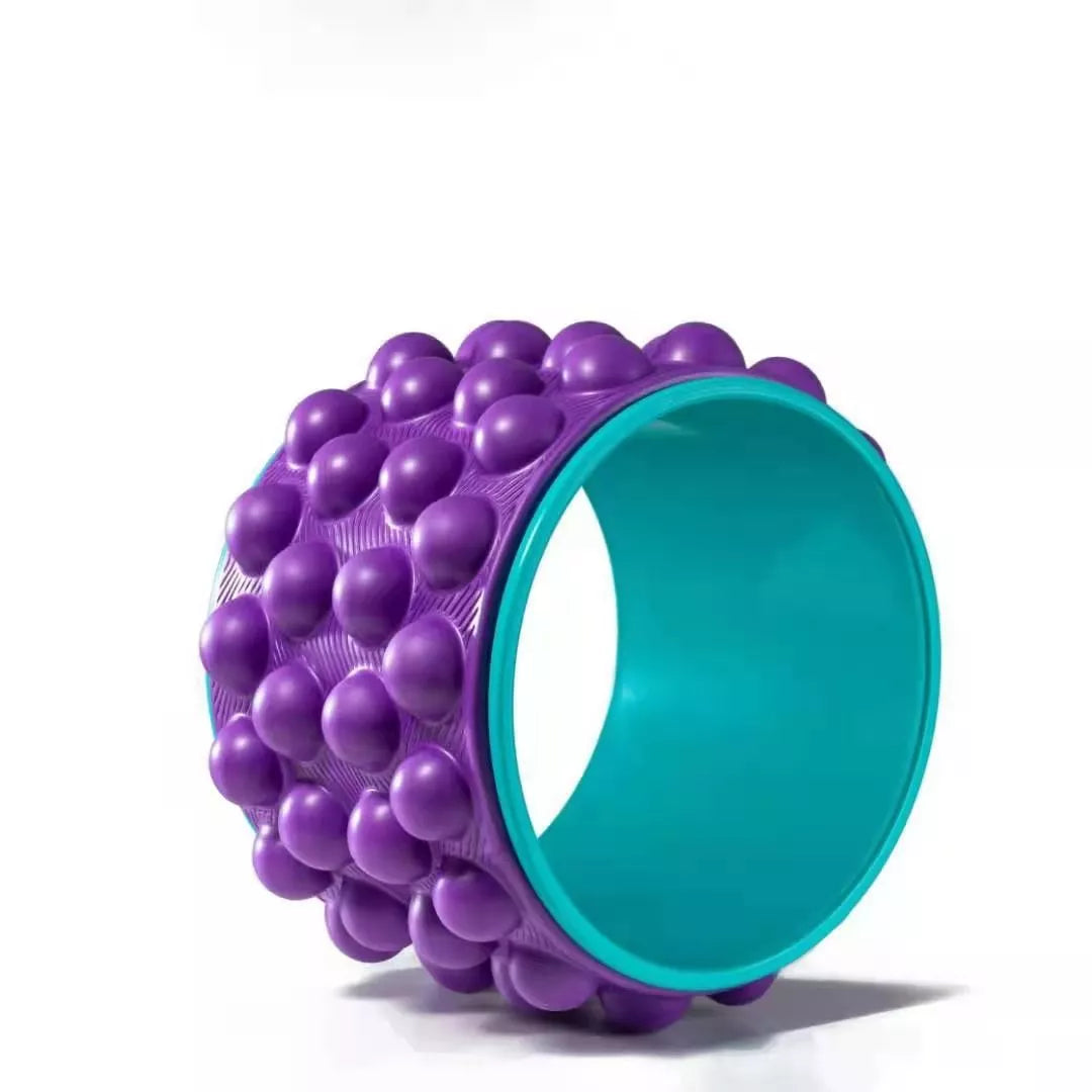 DFloating Point Yoga Wheel for Back Support and Flexibility