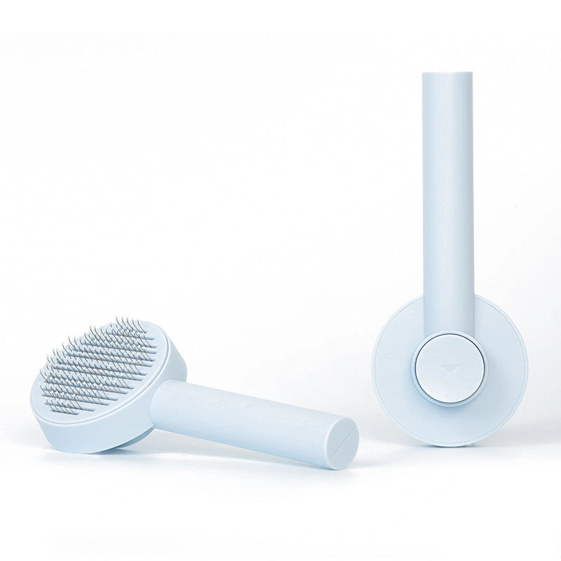 Self-Cleaning Pet Grooming Brush for Dogs and Cats