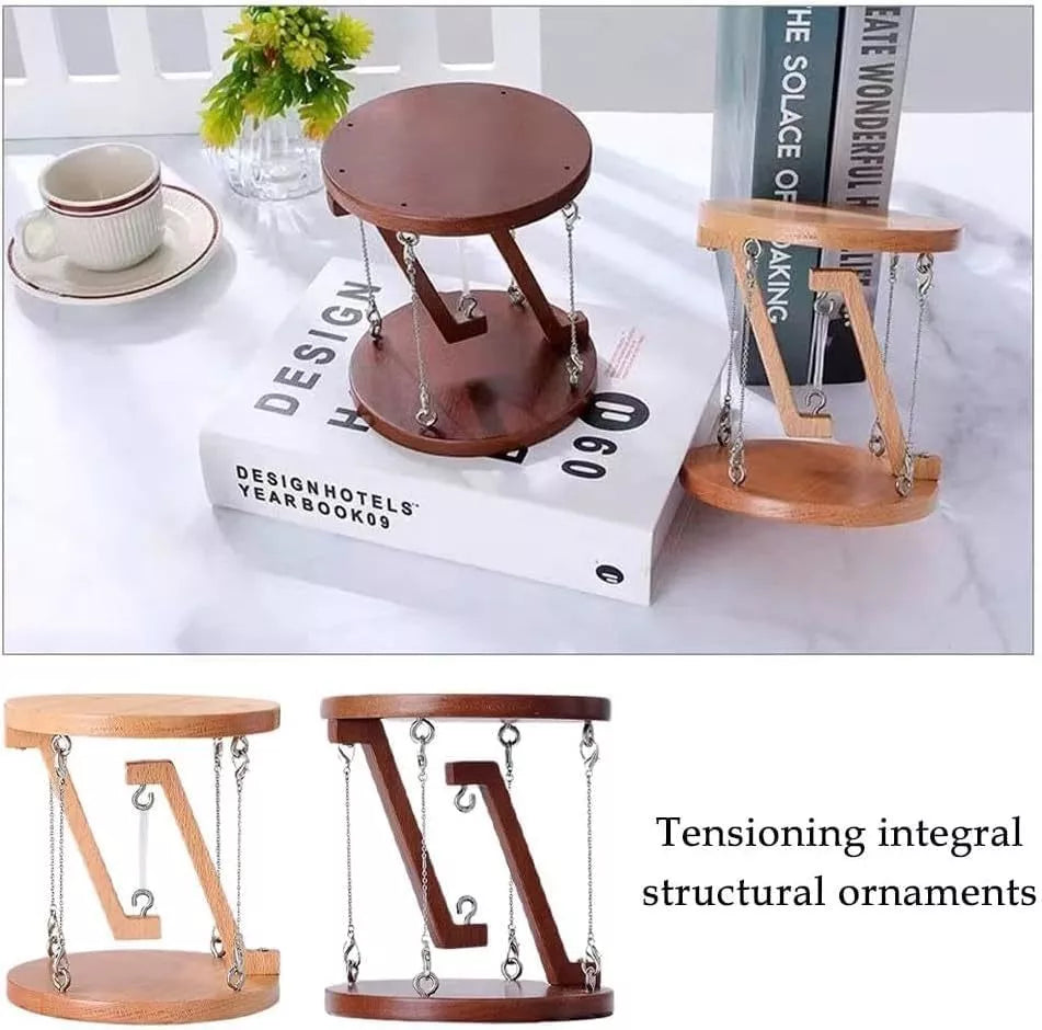 Tensegrity Sculpture Anti-Gravity Building Blocks for Physics Learning