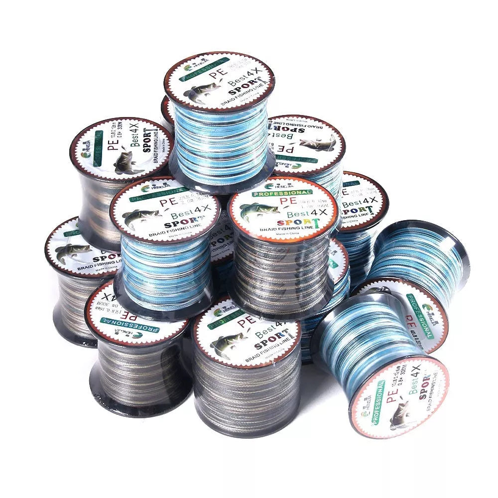 PE Strong Horse Braided Fishing Line 300 M for Durable Angling