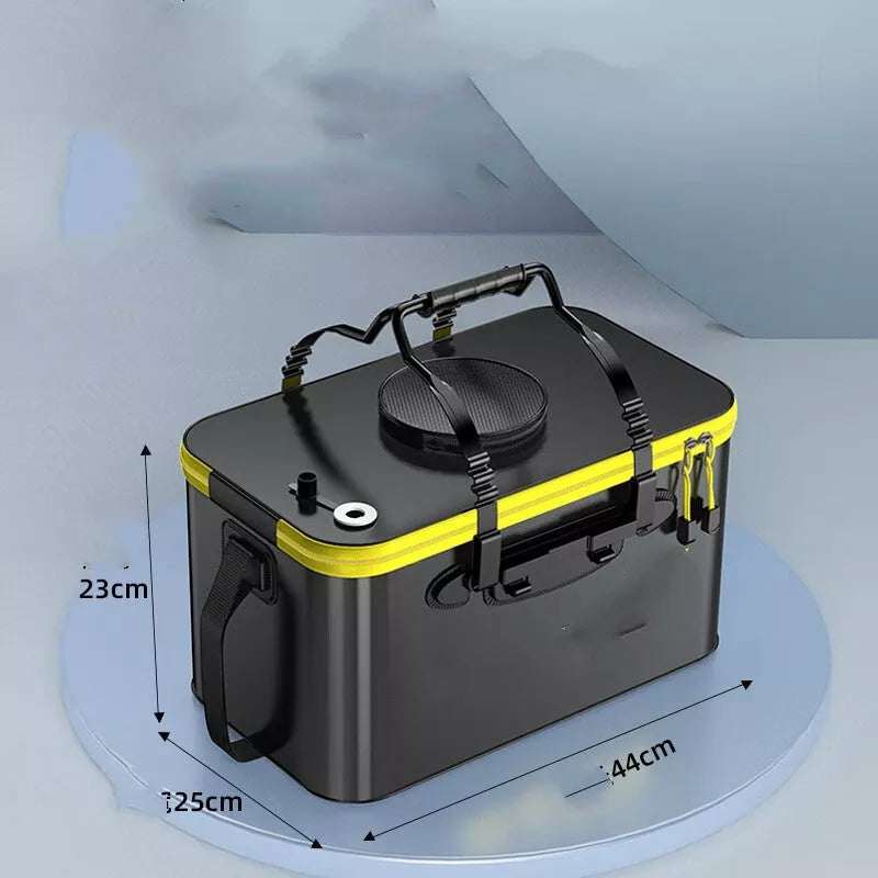 Thickened EVA Fish Protection Bucket with Oxygen Pump Options