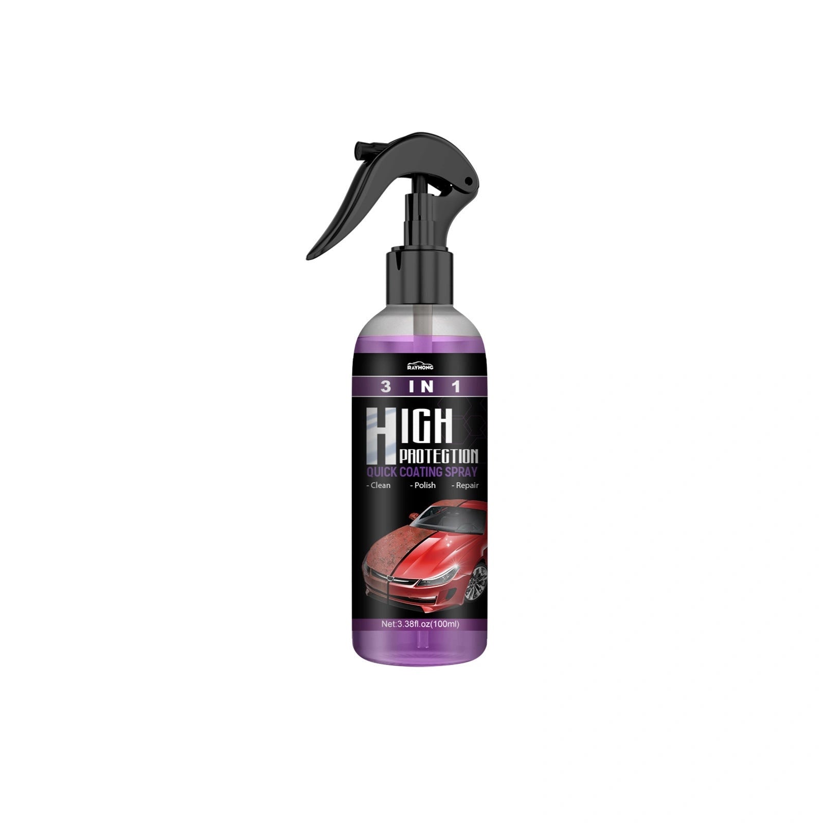 3 In 1 High Protection Fast Car Paint Spray Automatic with PE Material