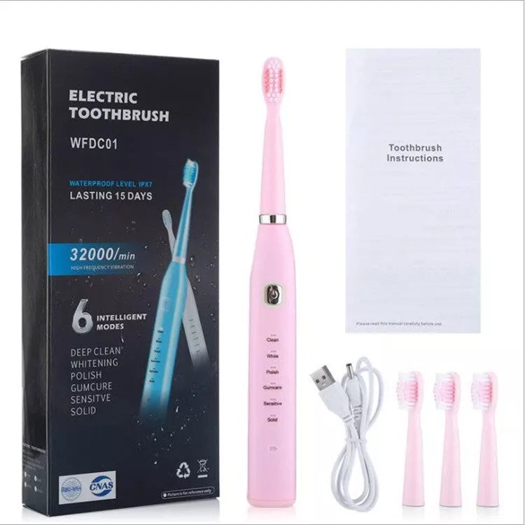 USB Charging Electric Toothbrush with Multi-Gear Vibration