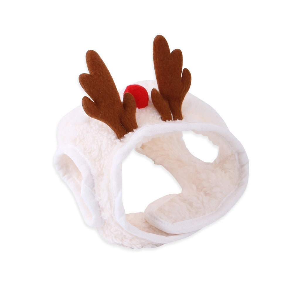 Christmas Pet Costume with Velvet Material for Winter Warmth