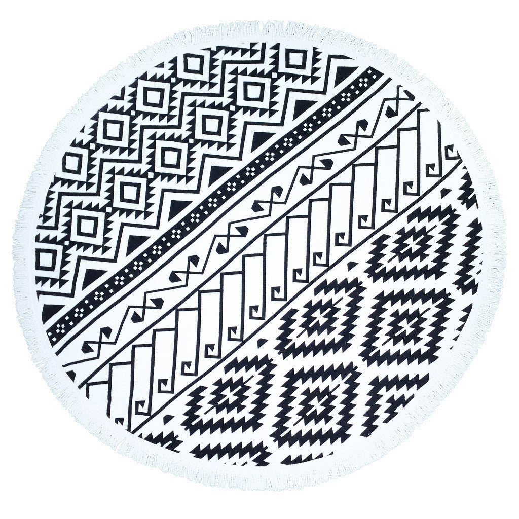 tribal beach blanket