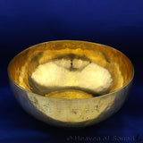 Polished singing bowl