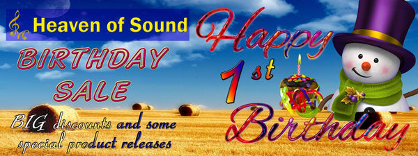 Happy 1st Birthday Heaven of Sound - Aug. 2016