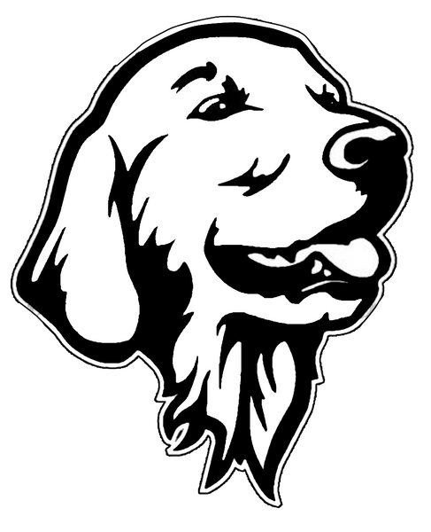 Download Golden retriever decal