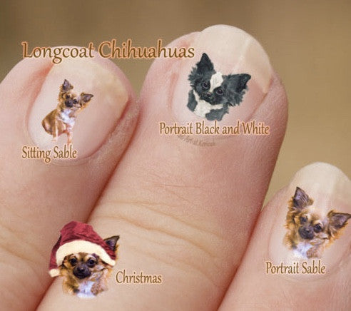 German Shepherd Nail Art