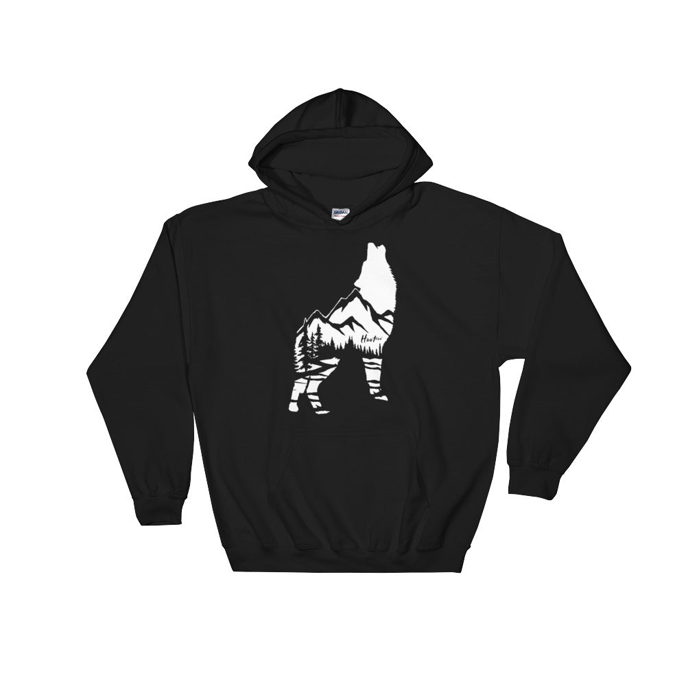 howling wolf hoodie