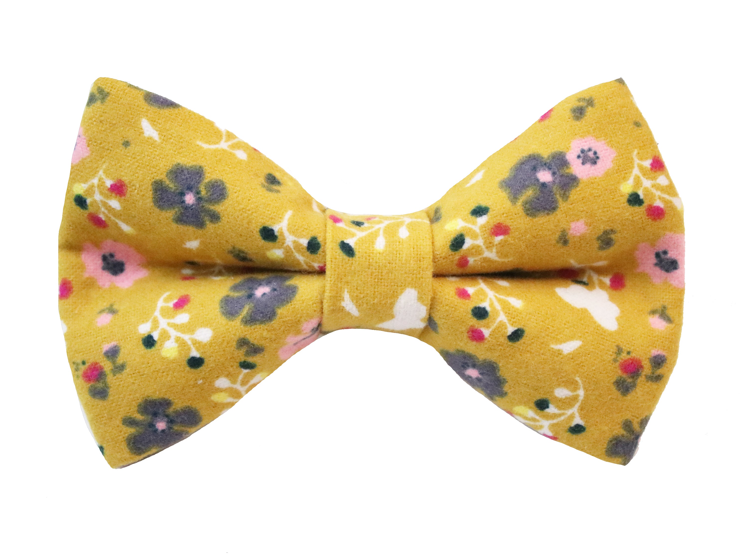 Poppy Floral Bow Tie - Yellow – Hoot & Co