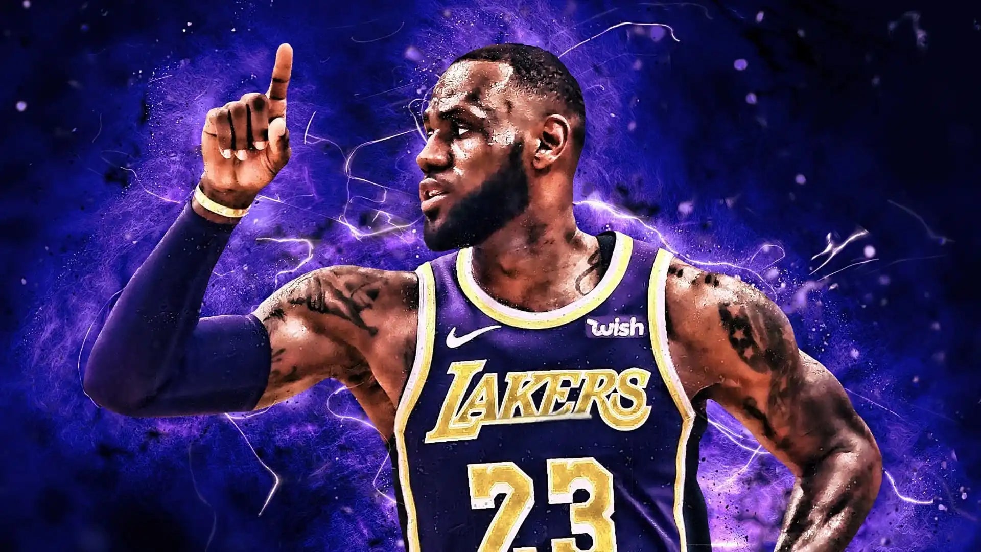 Background image of a basketball player