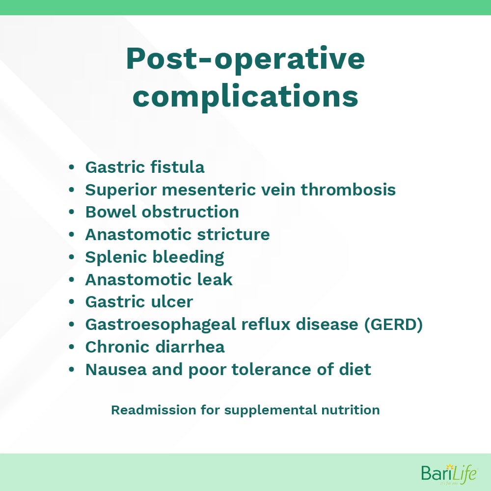 Post conversion surgery complications