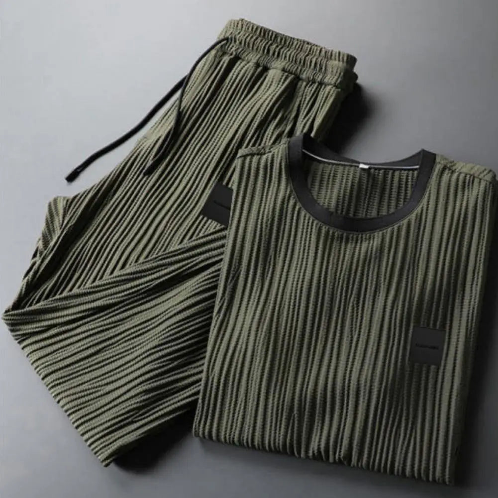 Luxurious Pleated Lounge Set