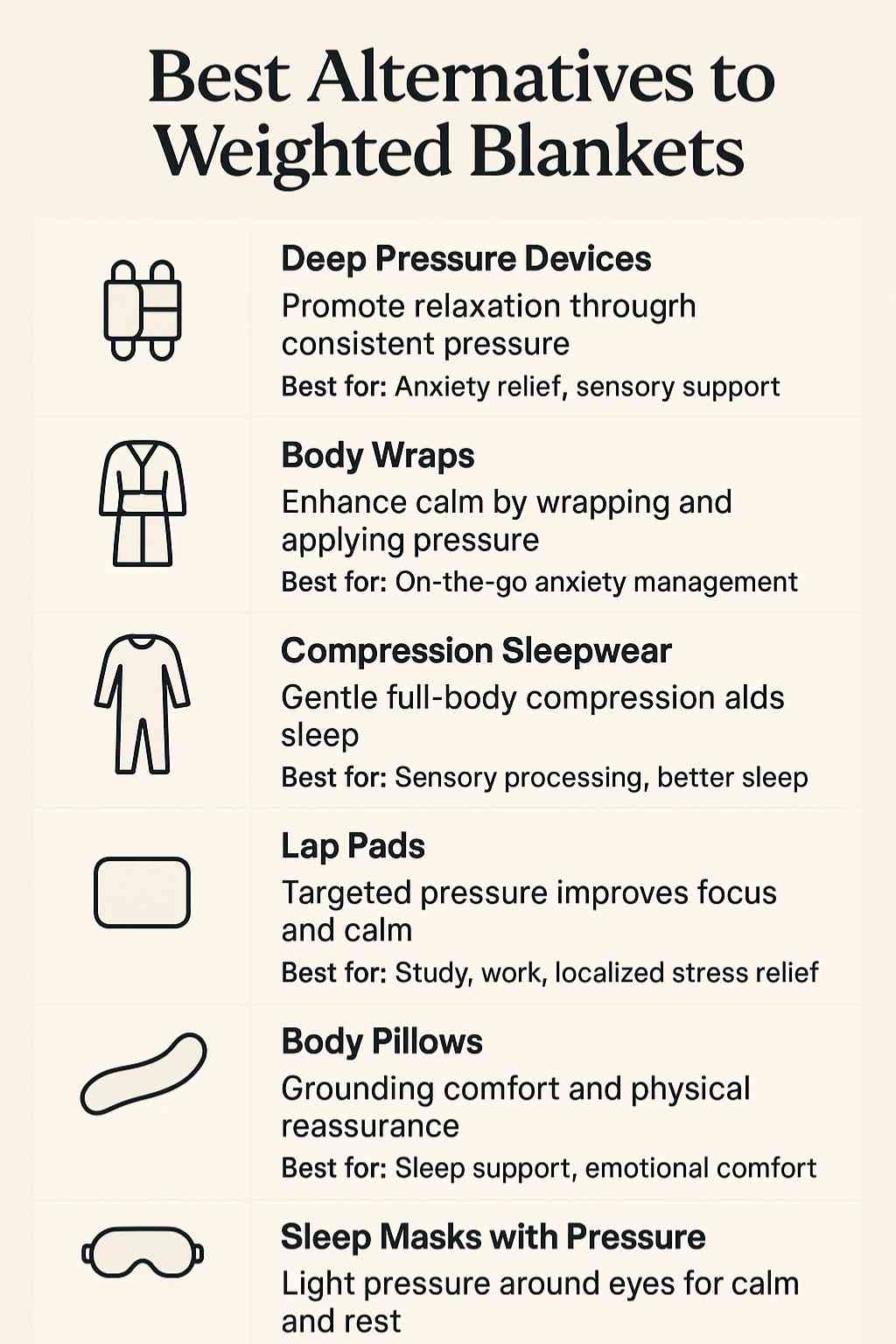 Best Alternatives to Weighted Blankets