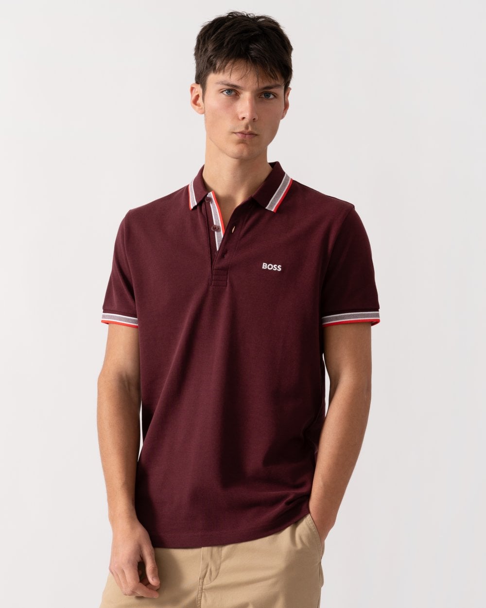 Hugo Boss Paddy Contrast Mens Polo