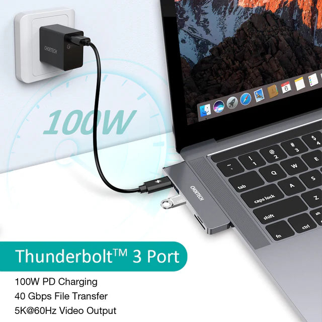 Choetech HUB M14 7 in 2 USB C Multiport Adapter