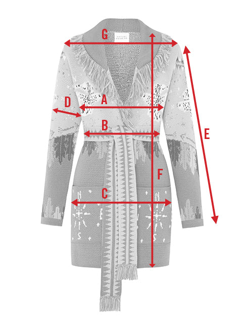 Size chart guide image