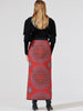Dalton Cotton Quilted Maxi Skirt