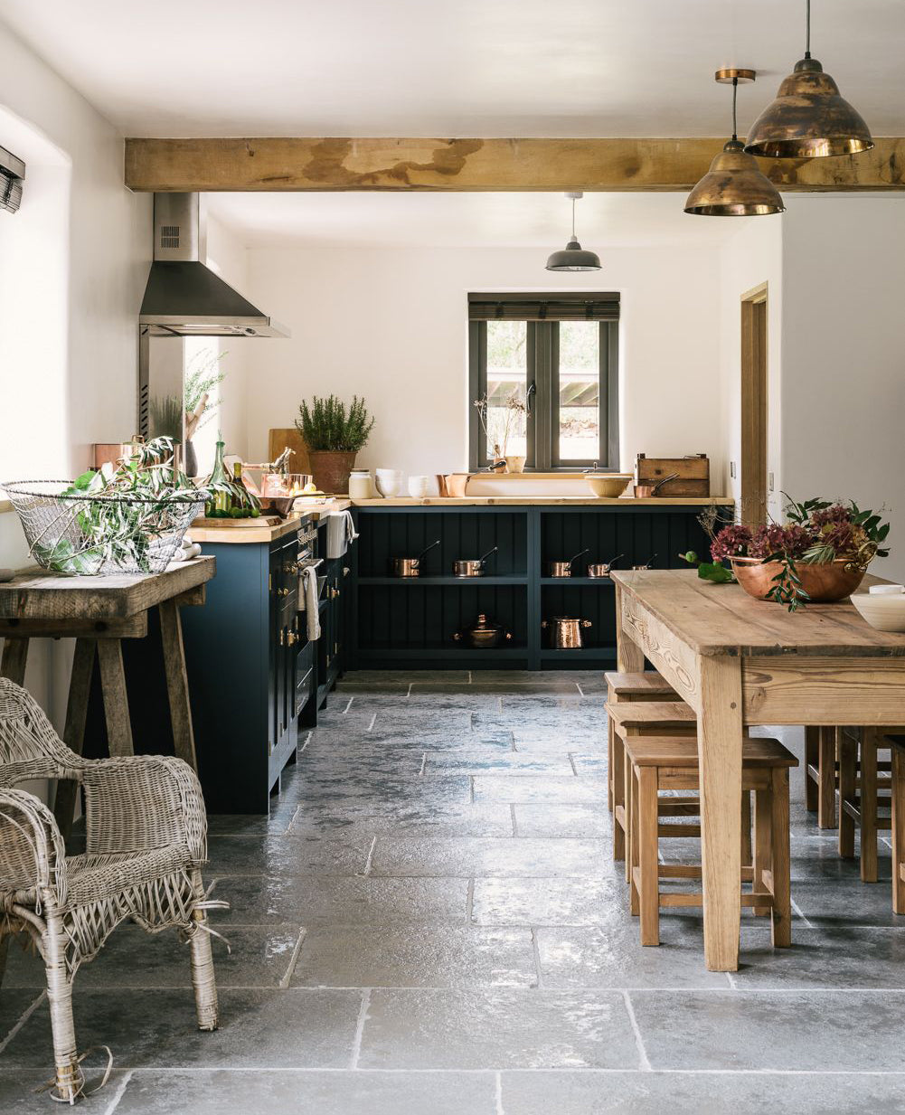 The Best Types Of Flooring For Your Modern Rustic Kitchen Fawn