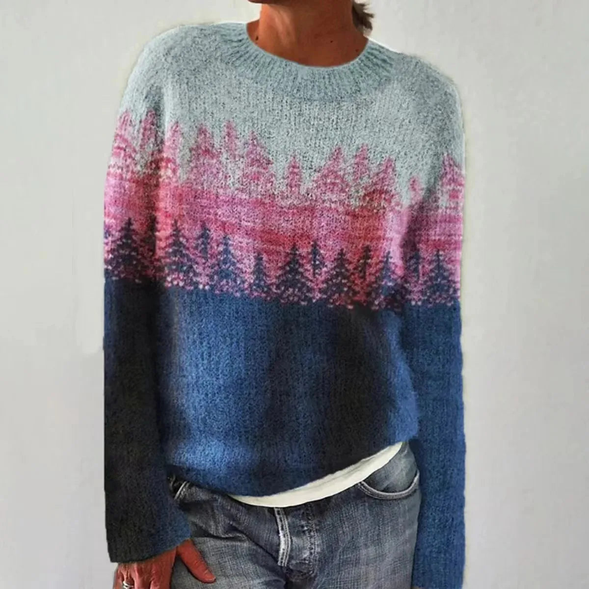 Emily Retro Knit Sweater