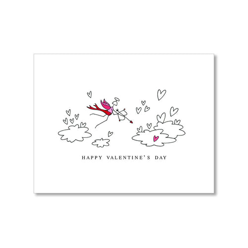 Hallmark Pack of Valentines Day Cards, Vintage Hot Air Balloon (10 Valentine's  Day Cards with Envelopes) (799VFE1022) : : Office Products