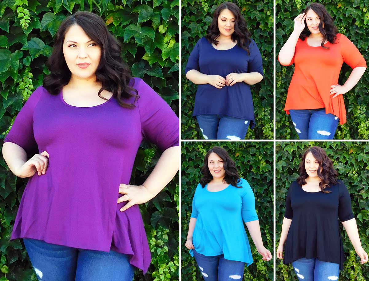 plus size clothing fast shipping