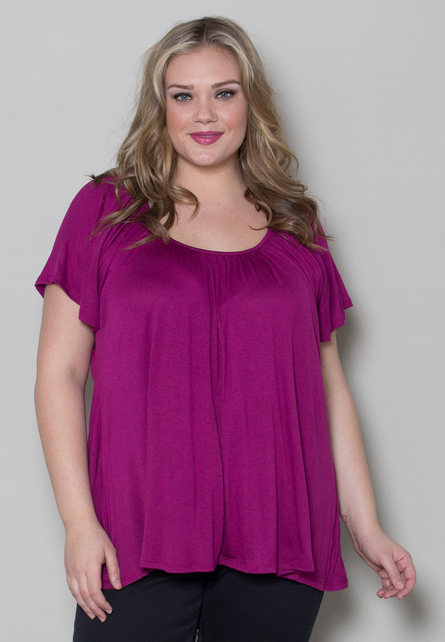 Bestseller Plus Size Tops | Pretty Flutter Top | Swak Designs Clothing ...