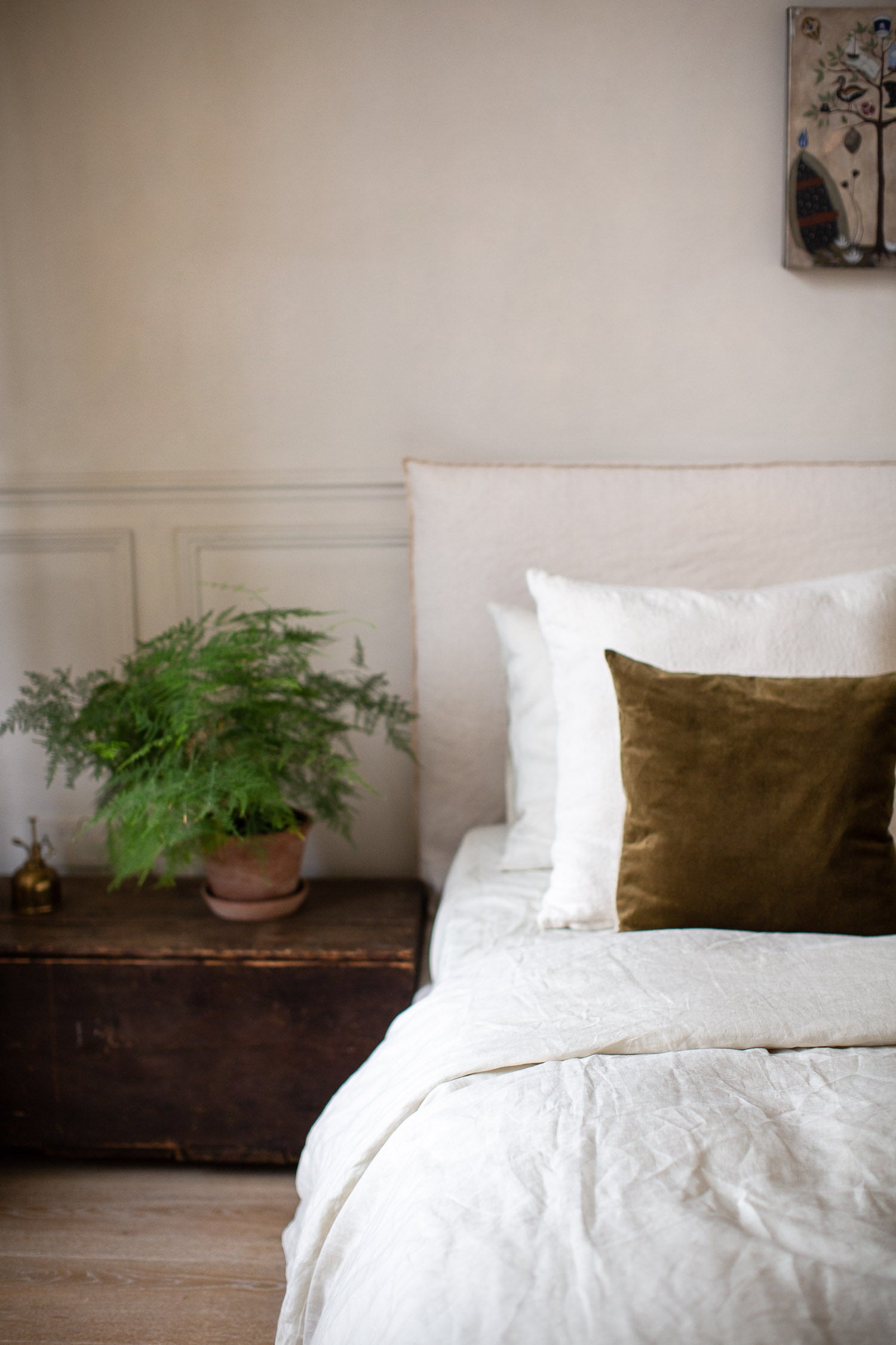 Belgian linen bedding 
