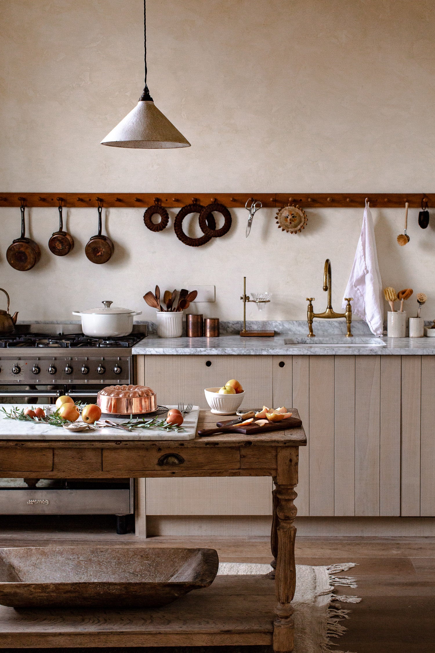 natural modern rustic kitchen