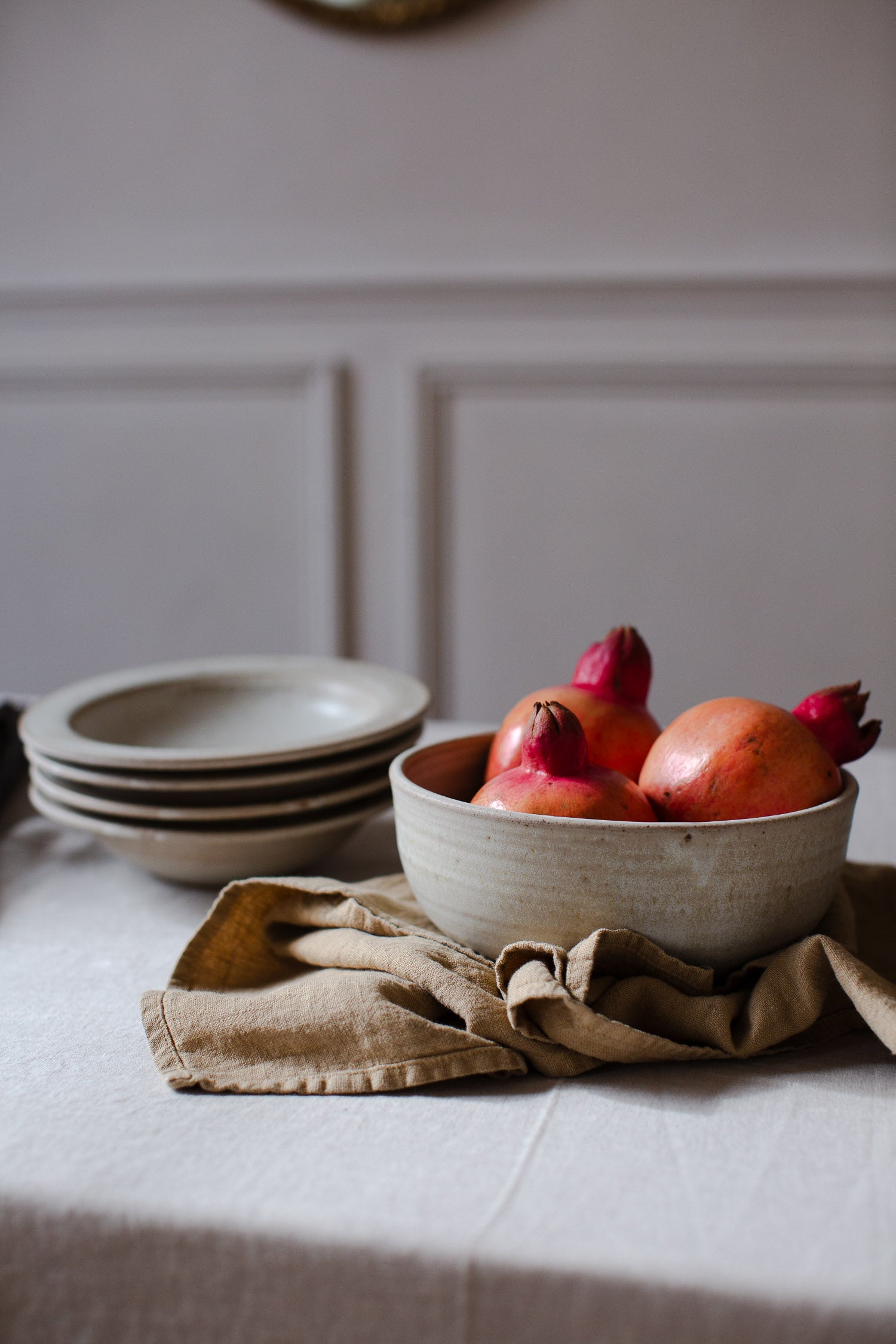 Handmade Stoneware Ramen Bowl