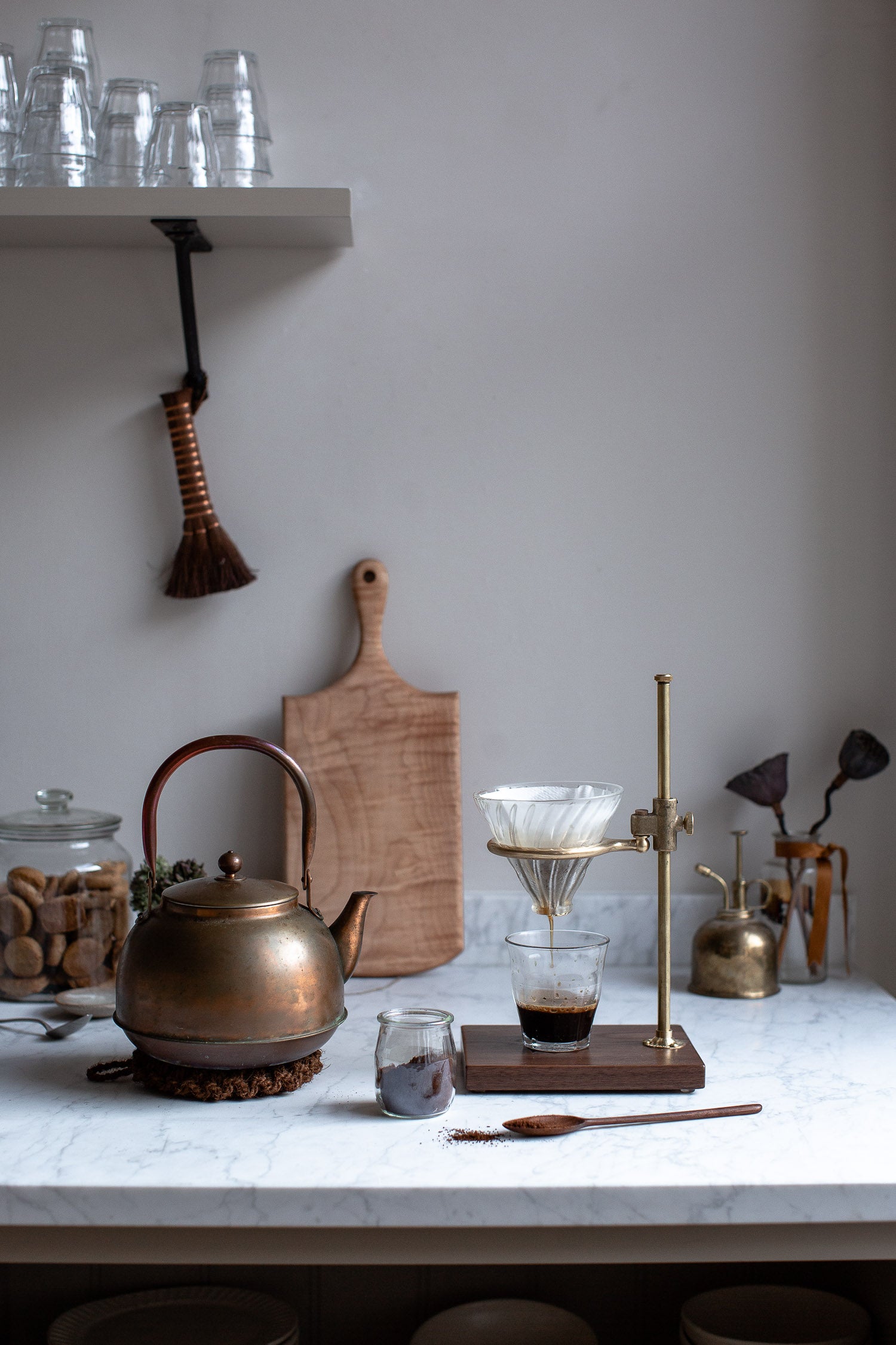 handmade copper kettle