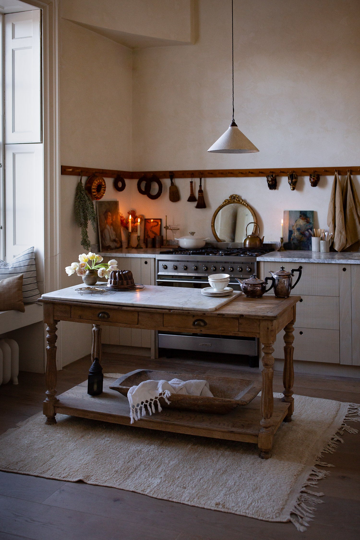 modern vintage kitchen details