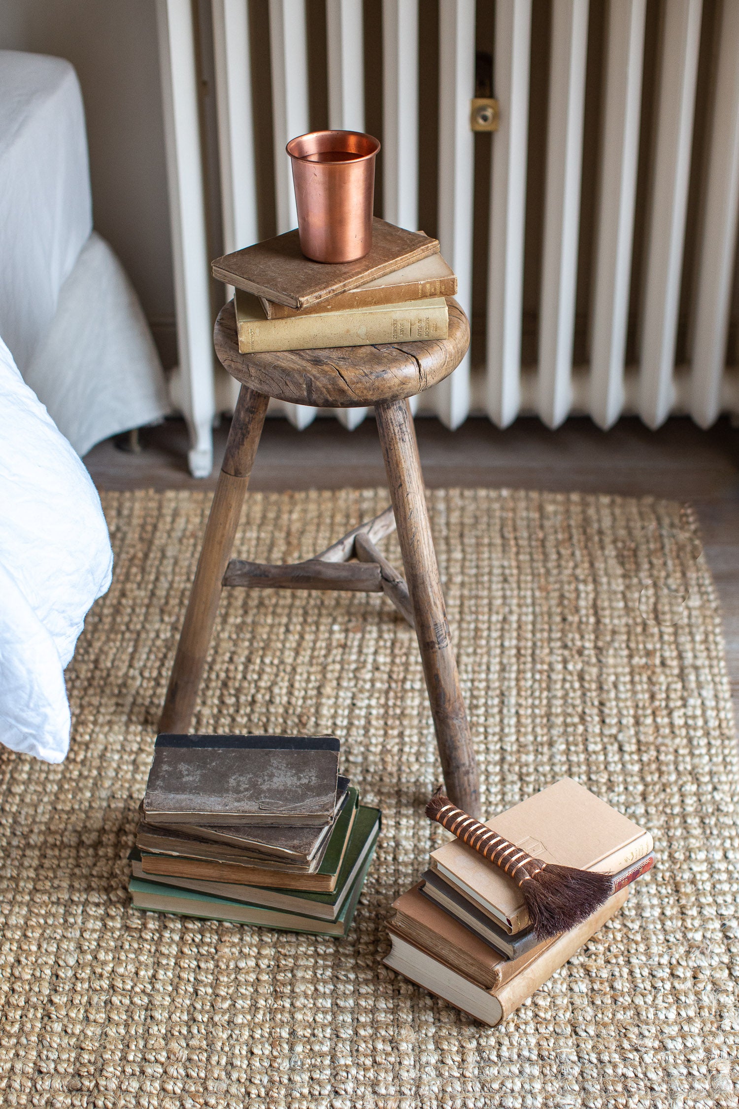 handmade copper stacking cup