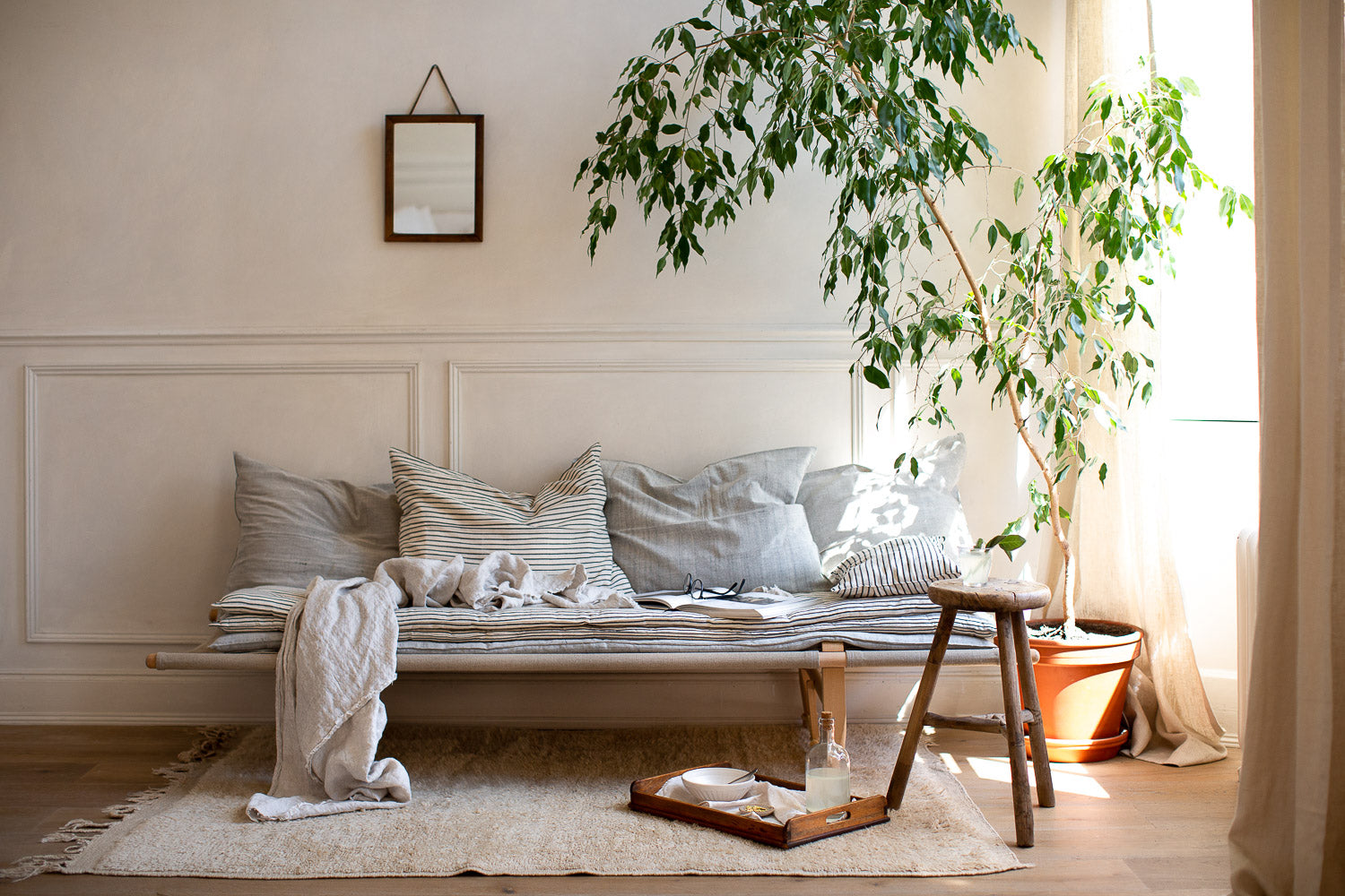 natural cosy comforting home decor 