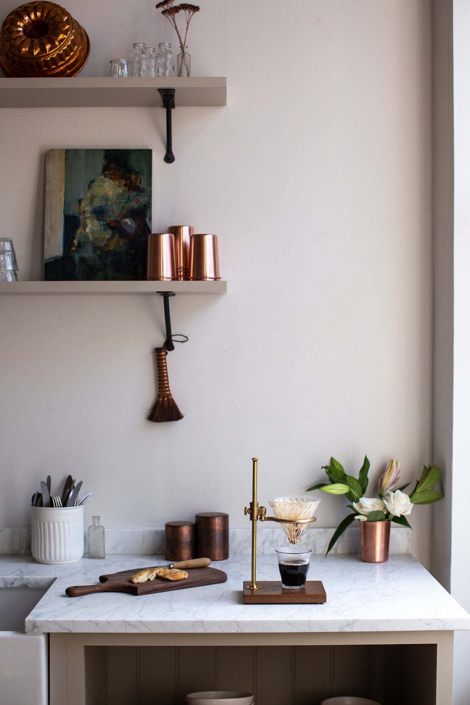 handmade copper kitchen decor 