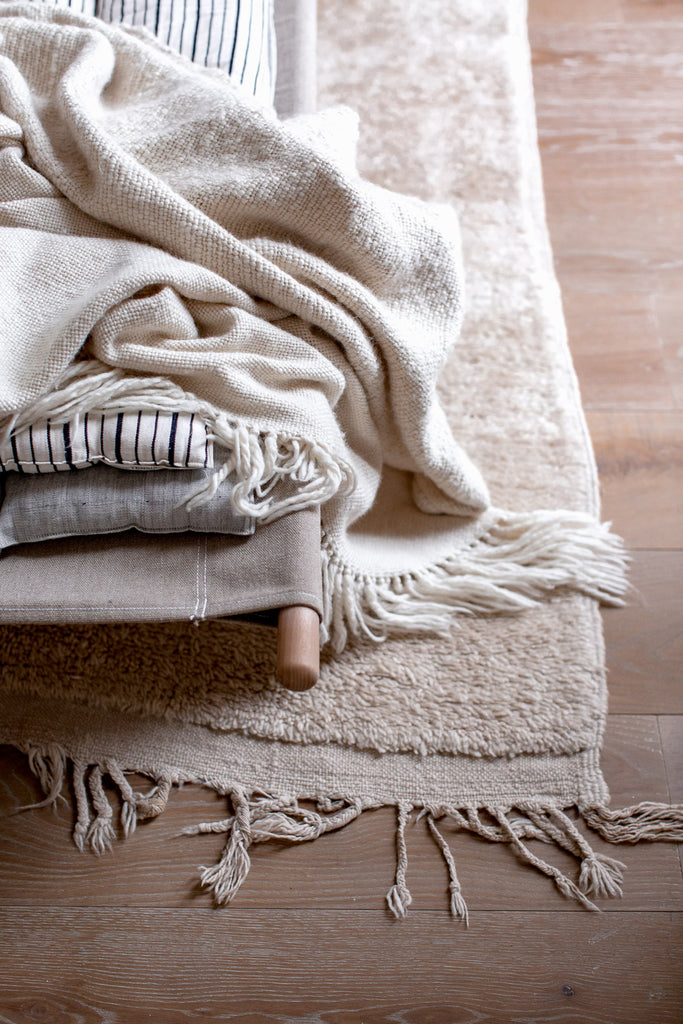 handwoven ethical merino wool blankets 